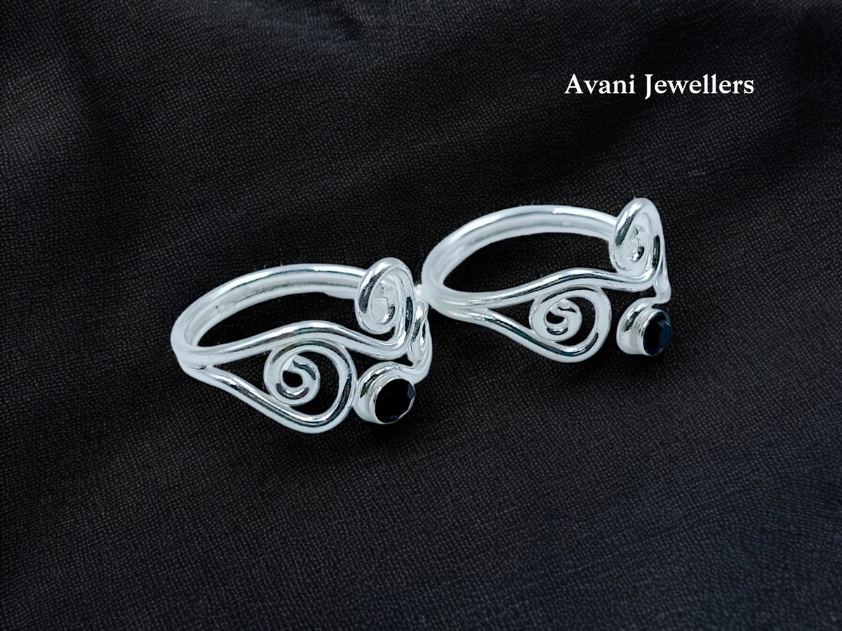 Silver Fancy Stone Bichiya