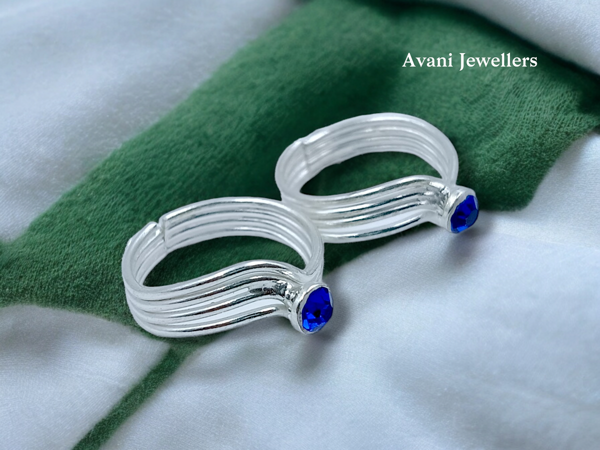 Silver Fancy Stone Bichiya