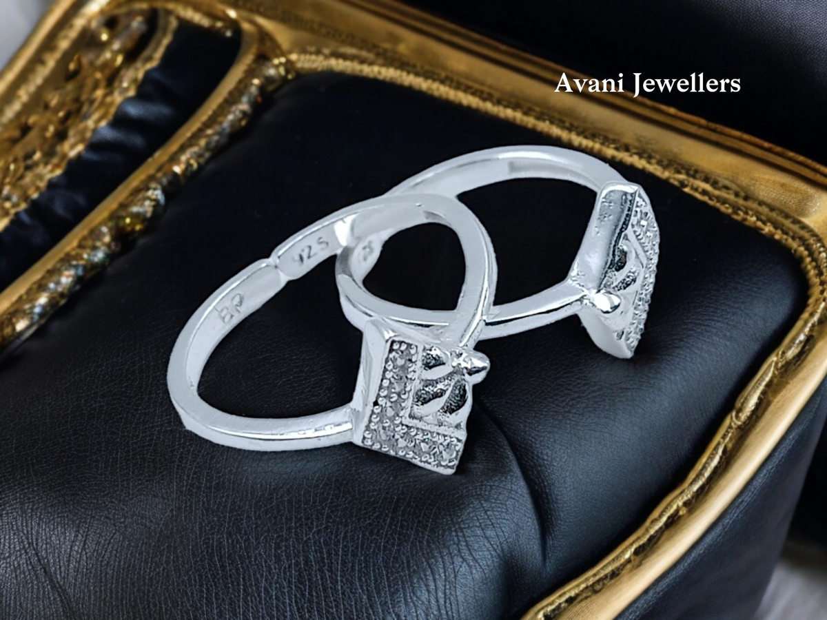 Silver Fancy Stone Bichiya