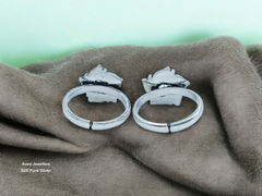 Silver Fancy Stone Bichiya