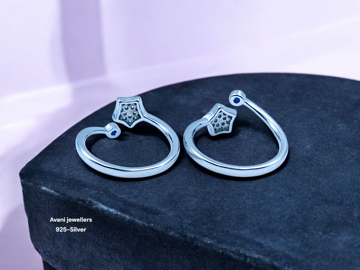 Silver Fancy Stone Bichiya