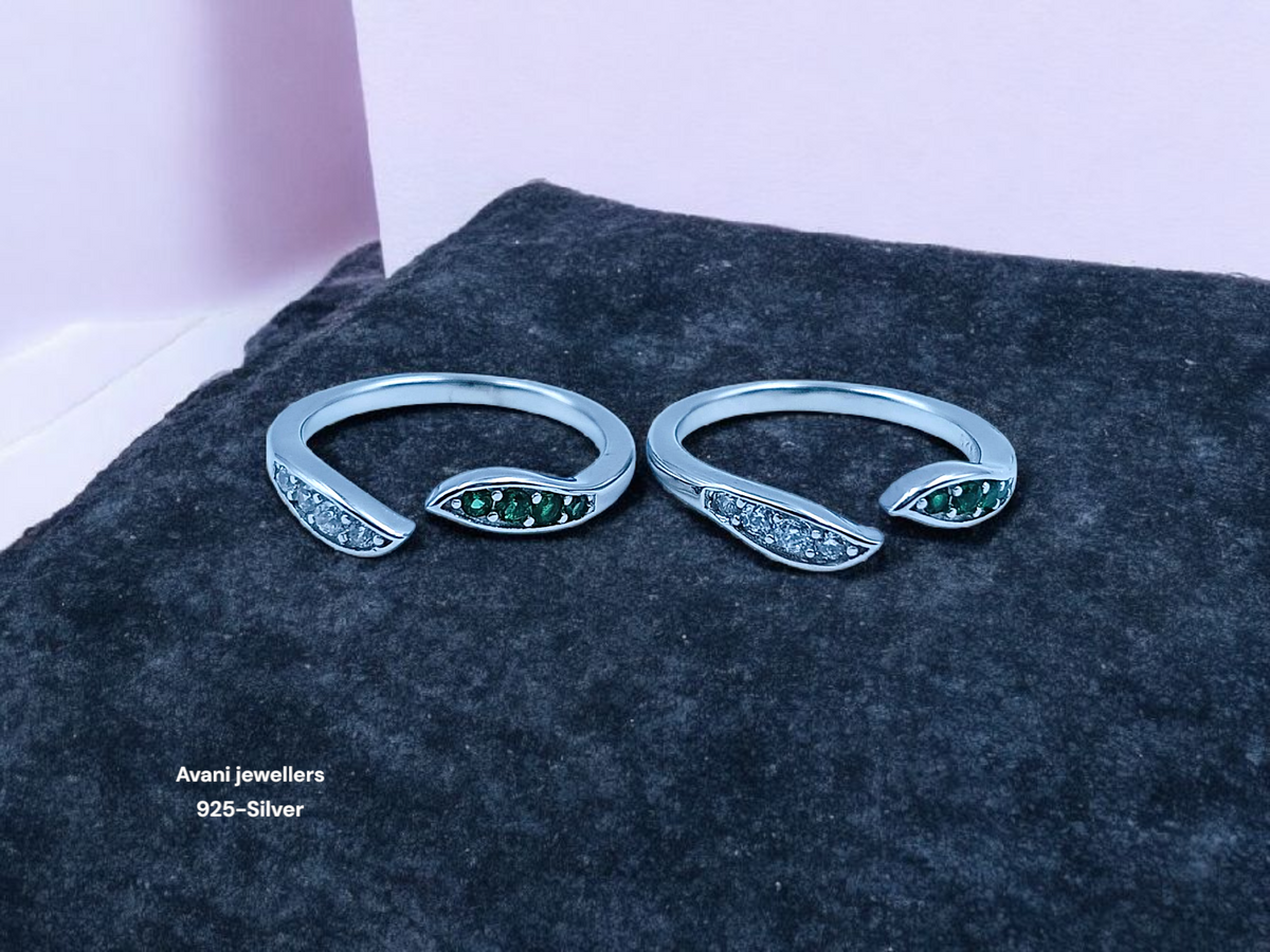 Silver Fancy Stone Bichiya