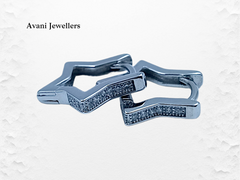 Silver Antique Plain Earrings