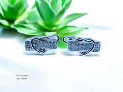 Silver Italian Fancy Earrings