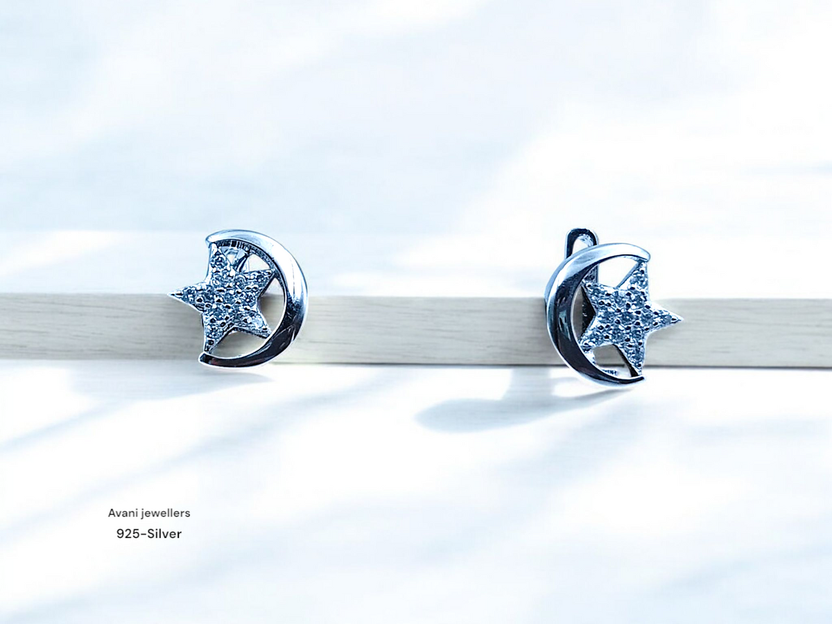 Silver Italian Fancy Earrings