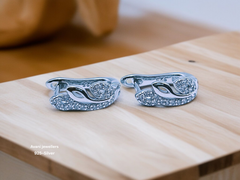 Silver Italian Fancy Earrings