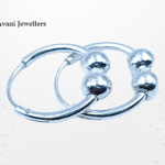 Avani Jewellers silver line style bali earrings