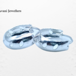 Avani Jewellers silver line style bali earrings