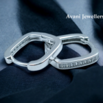 Avani Jewellers silver line style bali earrings