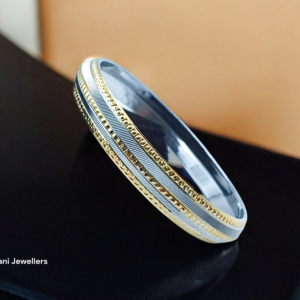 avani jewellers silver kada