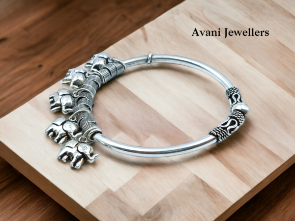 Good Luck Multi Elephant Bangle